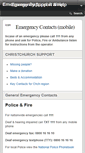 Mobile Screenshot of emergency.finda.co.nz