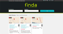 Desktop Screenshot of finda.co.nz